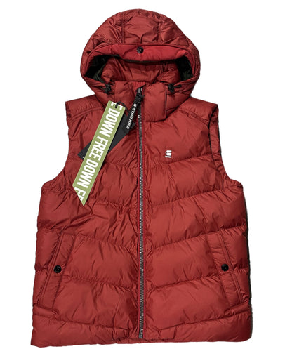 G-STAR RAW WHISTLER HOOD VEST (D14008)5298