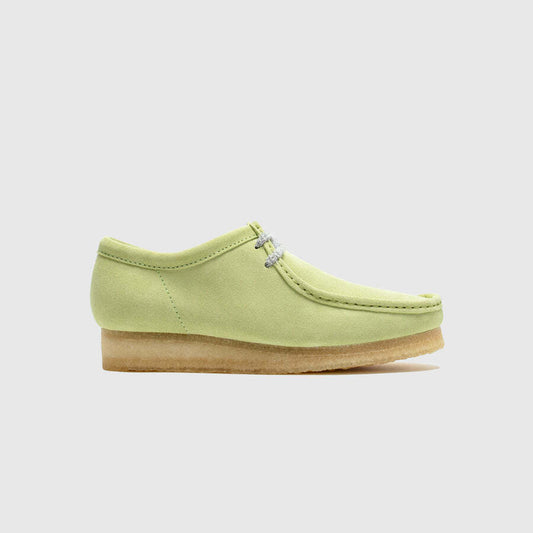 Clarks Men's Wallabee Pale Lime Suede 26175855