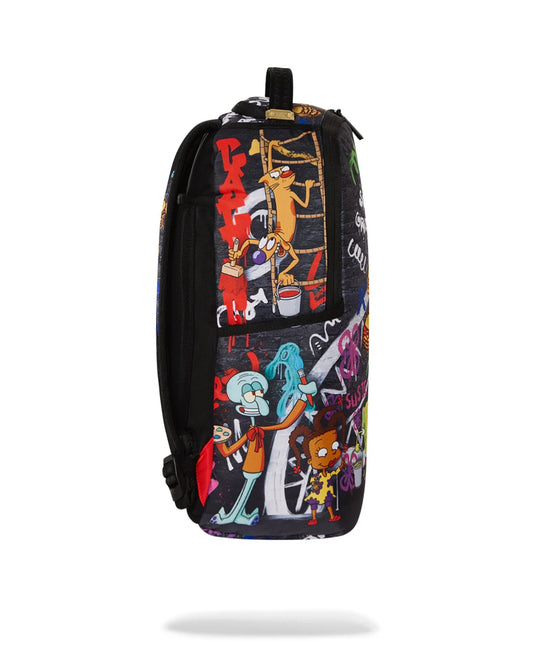 SPRAYGROUND 90s NICK CHARACTERS PAINTING BACKPACK 910B7251NSZ