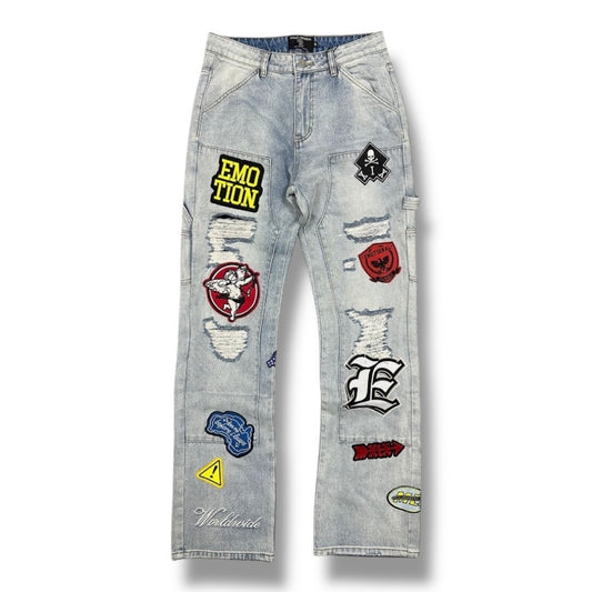 MIXED EMOTION 'WORKER' JEANS