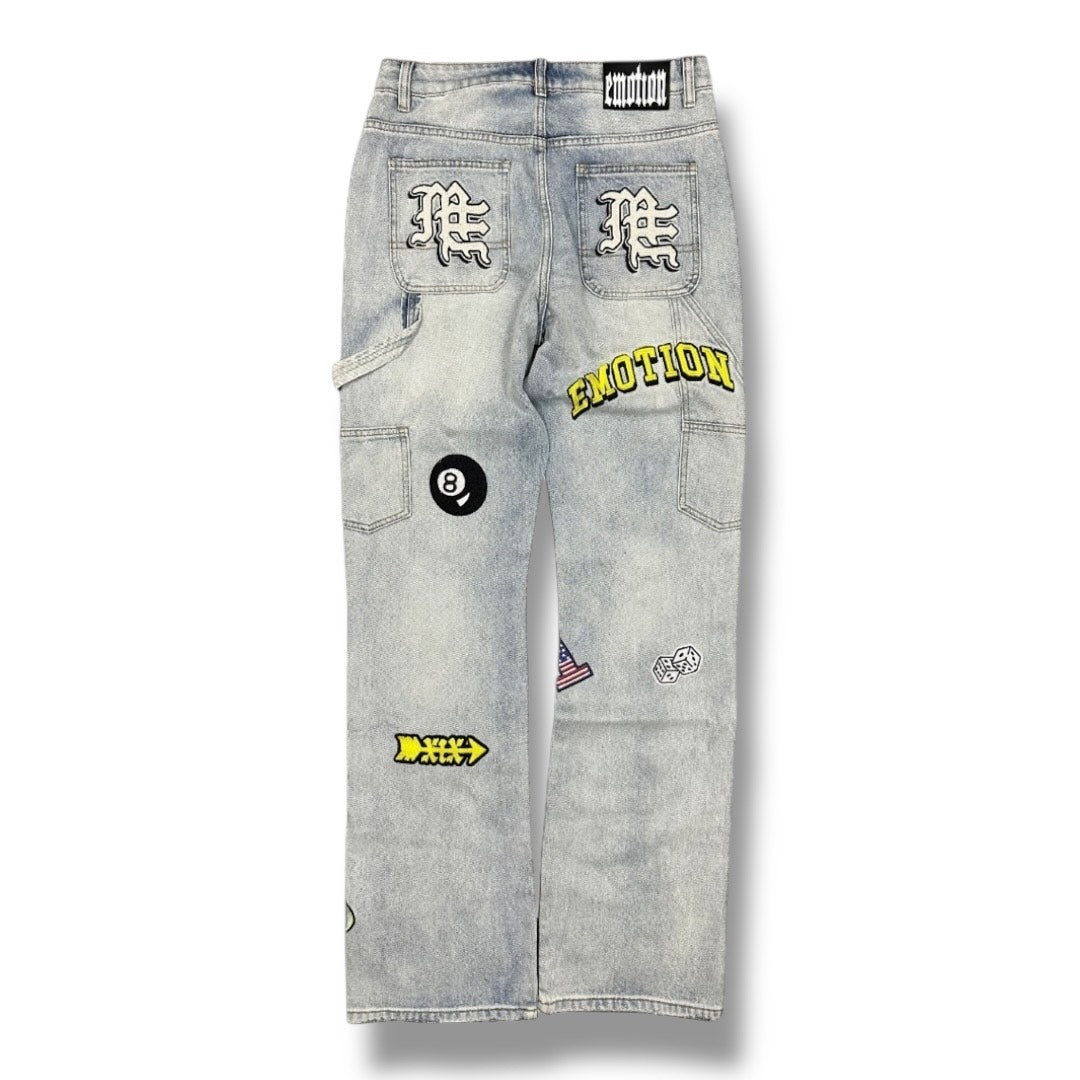 MIXED EMOTION 'WORKER' JEANS