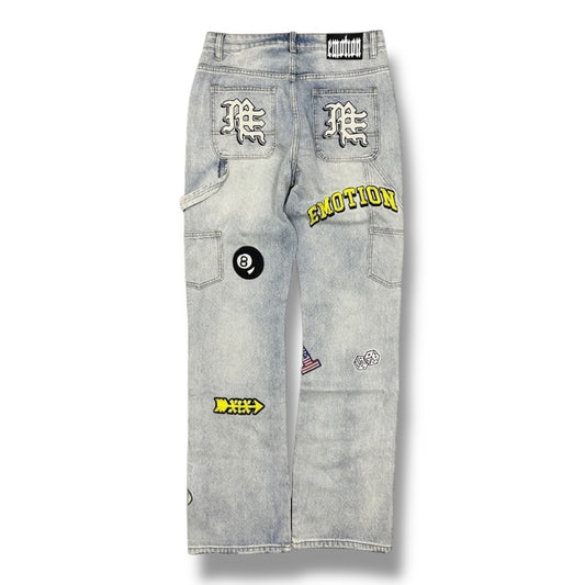 MIXED EMOTION 'WORKER' JEANS
