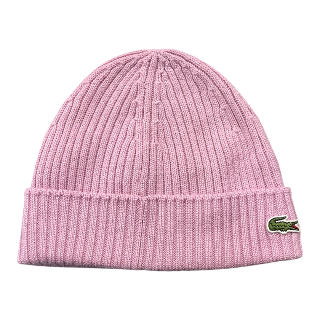 LACOSTE BRUSHED WOOL BEANIE