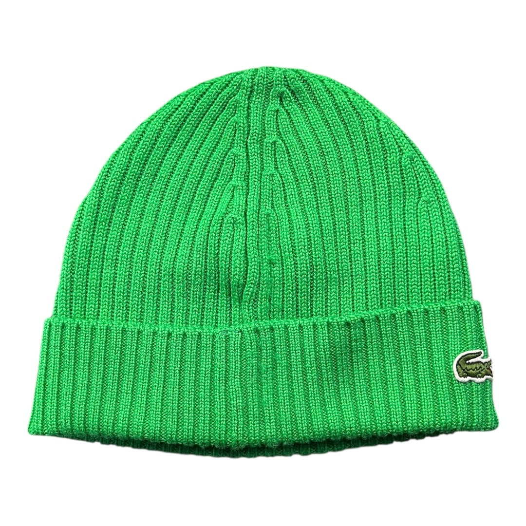 LACOSTE BRUSHED WOOL BEANIE