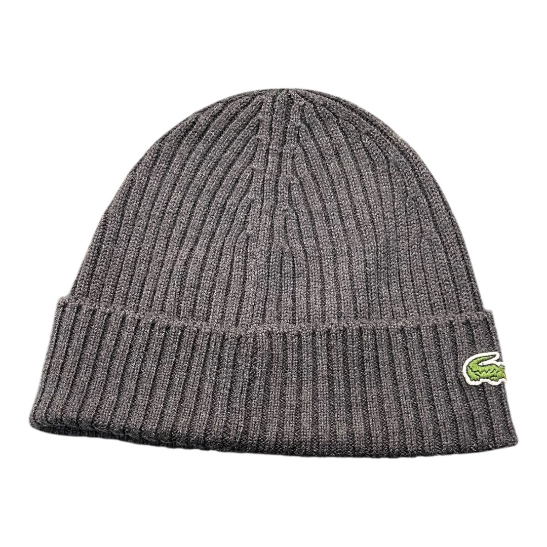 LACOSTE BRUSHED WOOL BEANIE