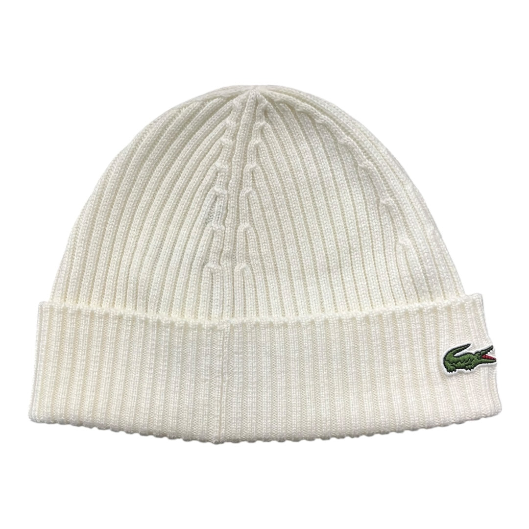 LACOSTE BRUSHED WOOL BEANIE