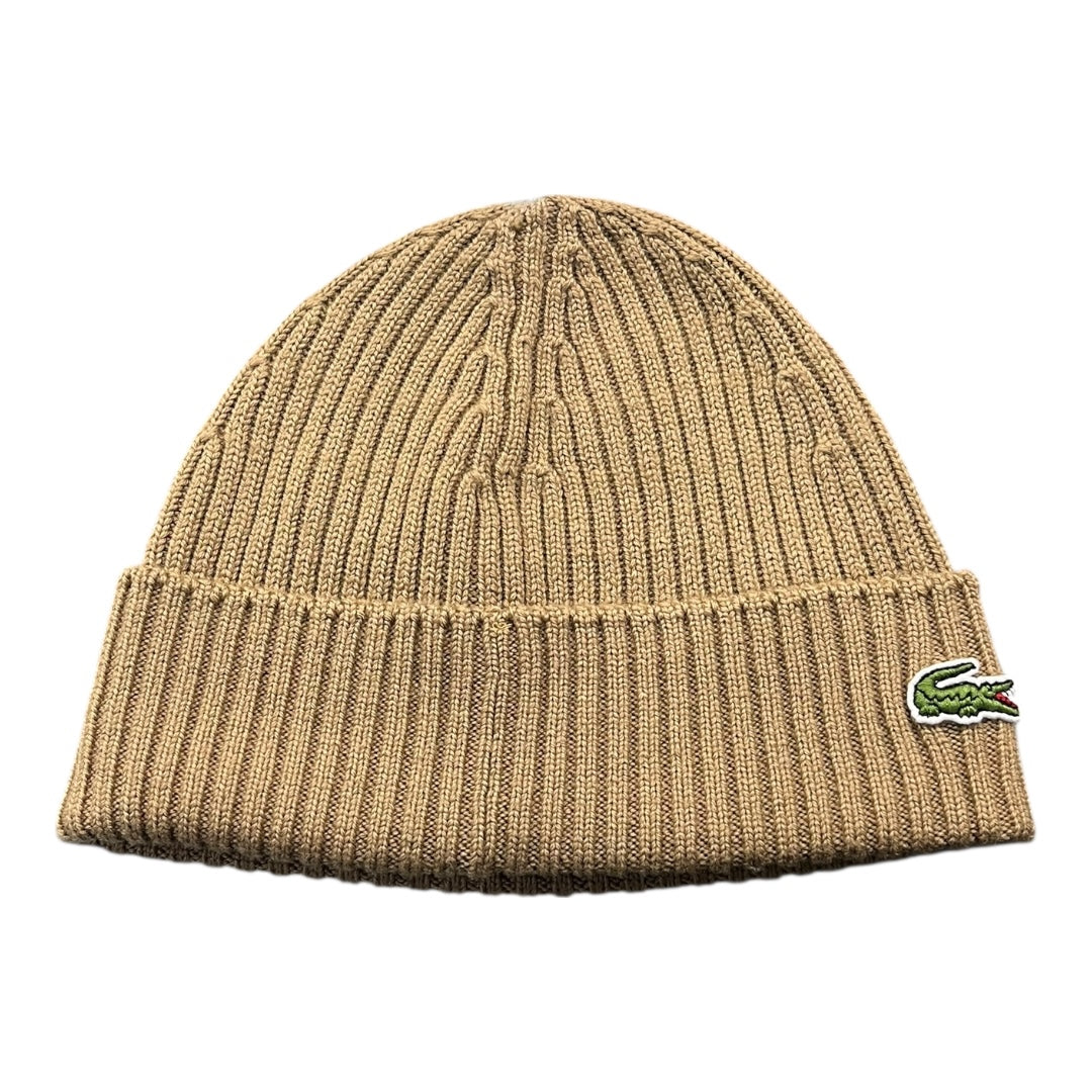 LACOSTE BRUSHED WOOL BEANIE