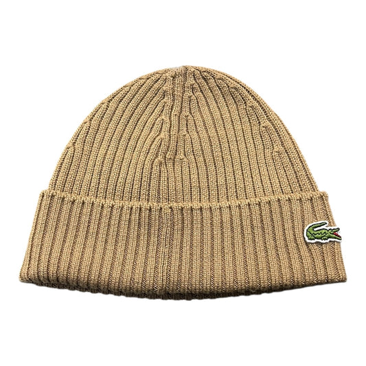 LACOSTE BRUSHED WOOL BEANIE