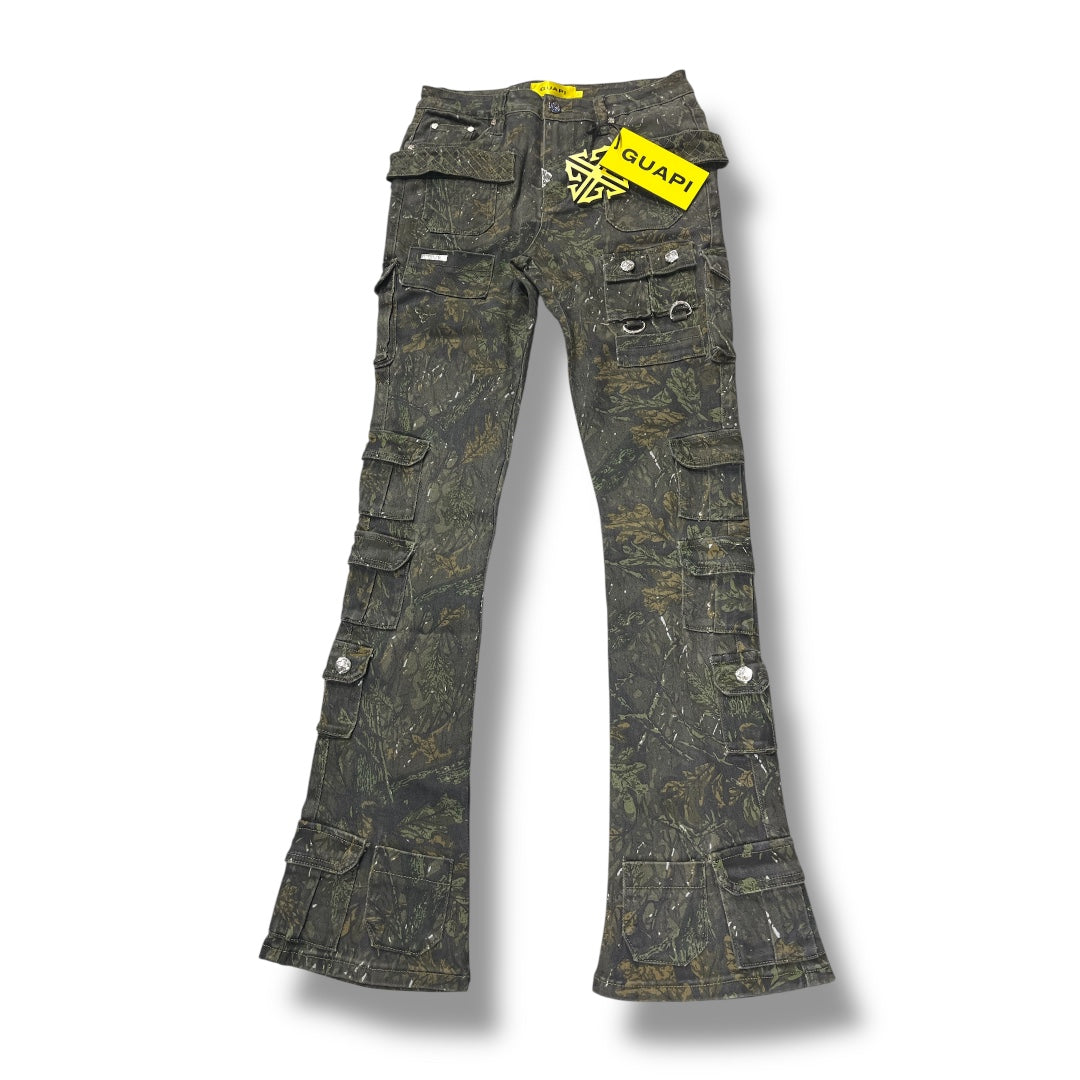 GUAPI STACKED DENIM CAMO TAC 138CTSD