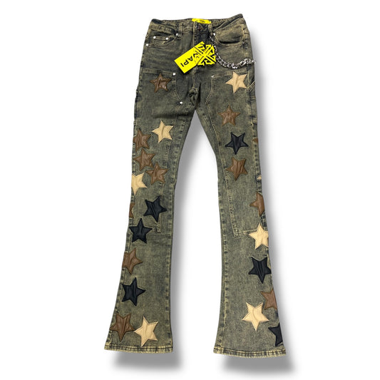 GUAPI STACKED DENIM STARS VINTAGE 397VSDV2