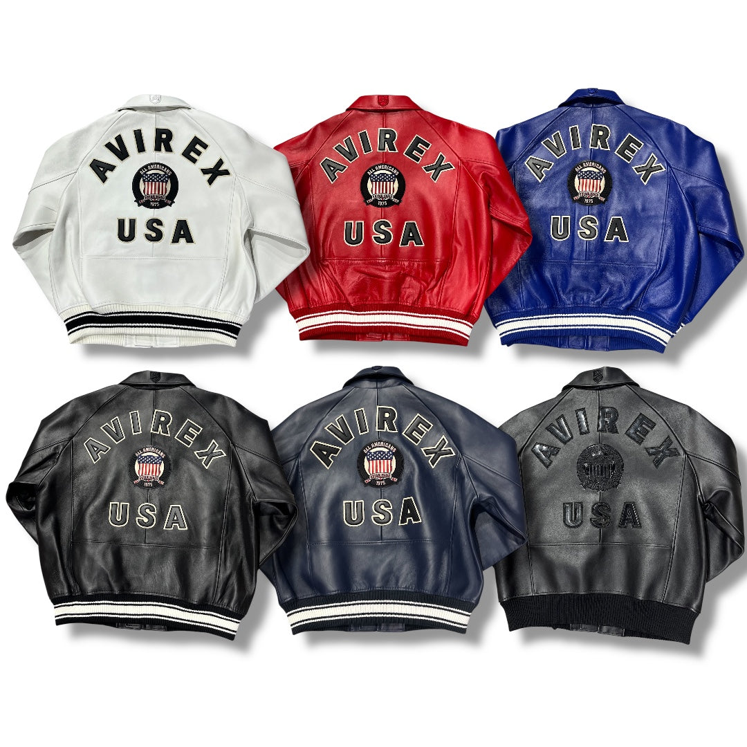 AVIREX ICON LEATHER JACKET 44AVF20BO01