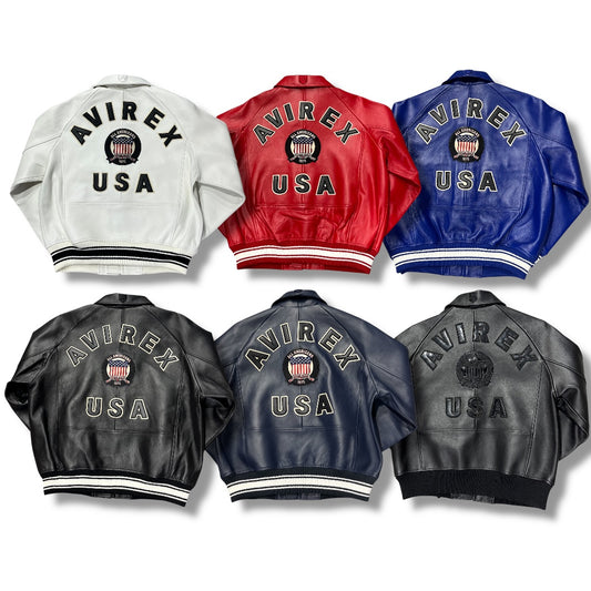 AVIREX ICON LEATHER JACKET 44AVF20BO01