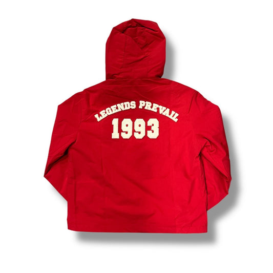 LEGENDS PREVAIL WINDBREAKER SET RED WS-048