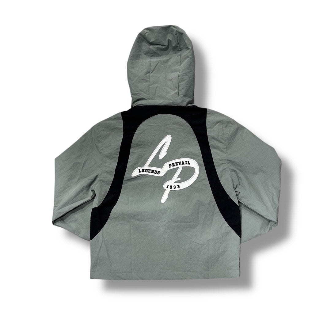 LEGENDS PREVAIL WINDBREAKER SET GREY/BLK WS-014