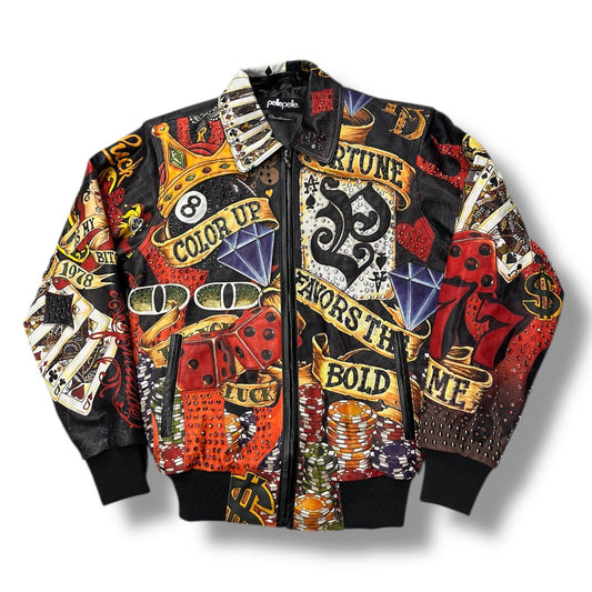 PELLE PELLE HIGH ROLLER LEATHER JACKET