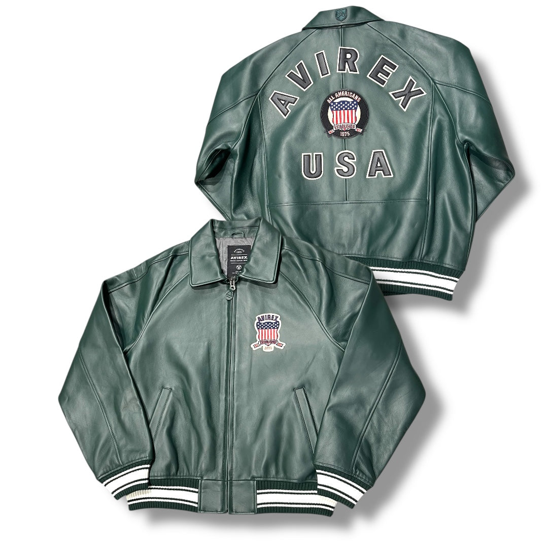 AVIREX FASHION ICON LEATHER JACKET 44AVF25IO21