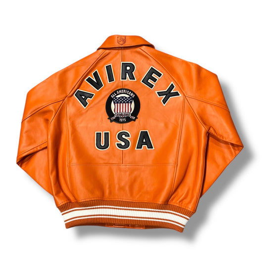 AVIREX ICON JACKET SAFETY ORANGE 44AVF25IO21