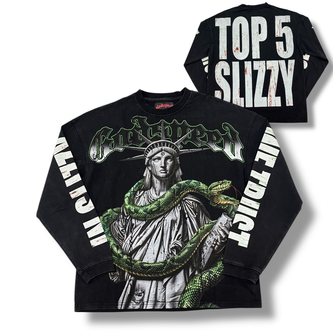 GODSPEED "TOP 5 SLIZZY" LS T-SHIRT