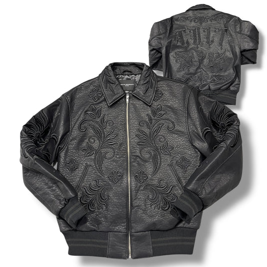 CULT OF INDIVIDUALITY VARSITY JACKET BLACK 625B10-VJ90A