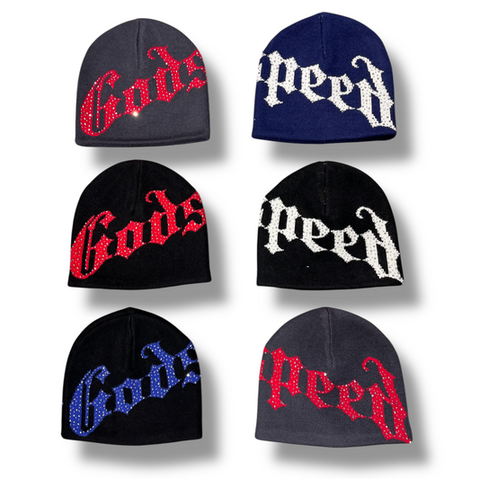 GODSPEED OG LOGO STUDDED BEANIE