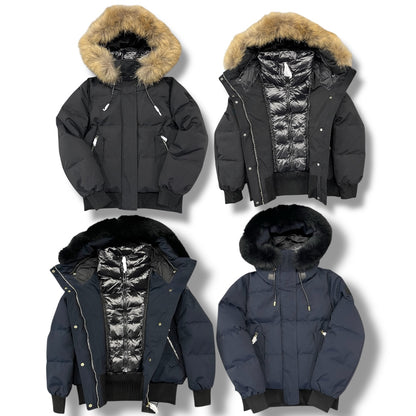 MACKAGE WOMENS NEFI FOX FUR COAT