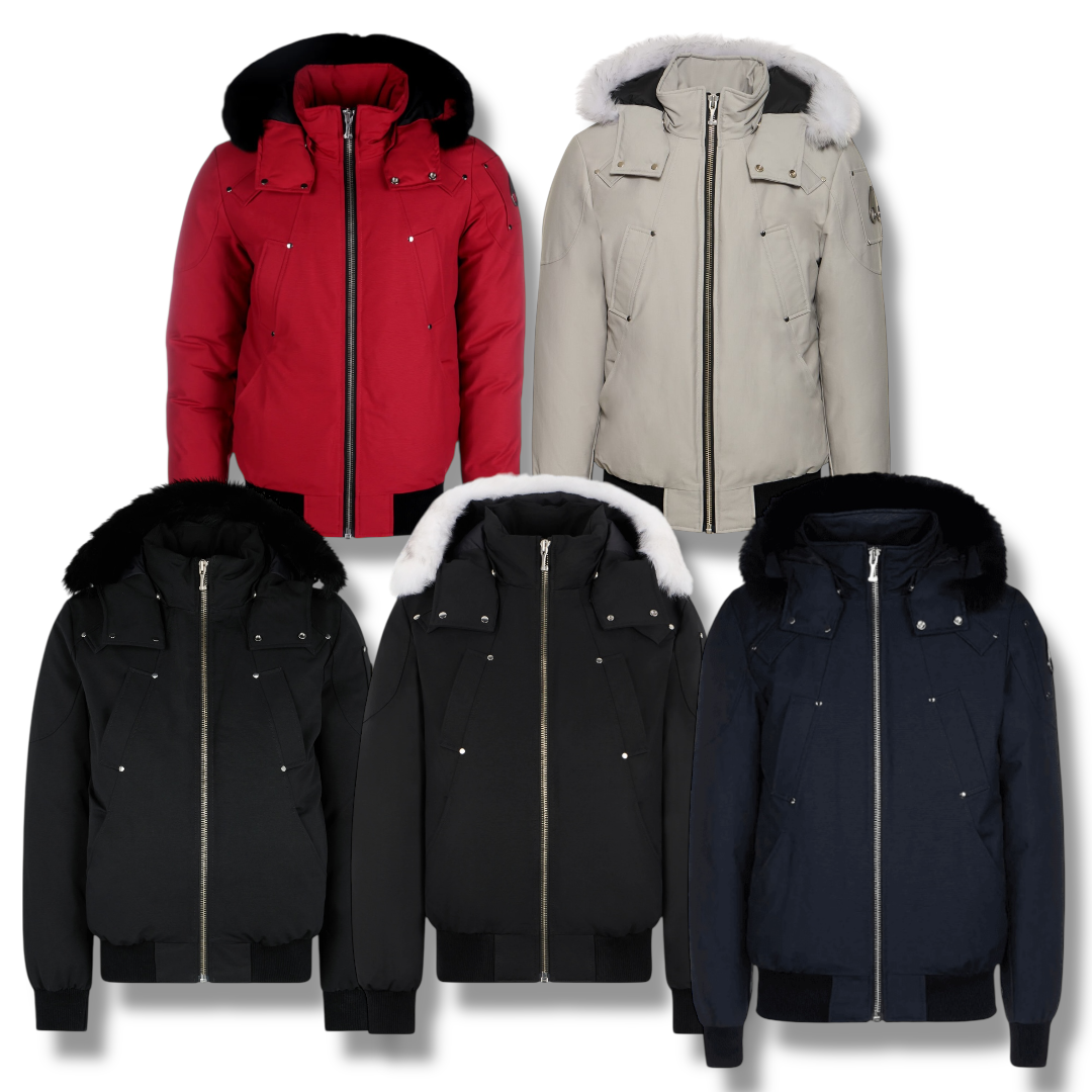 MOOSE KNUCKLES MENS BALLISTIC BOMBER COAT