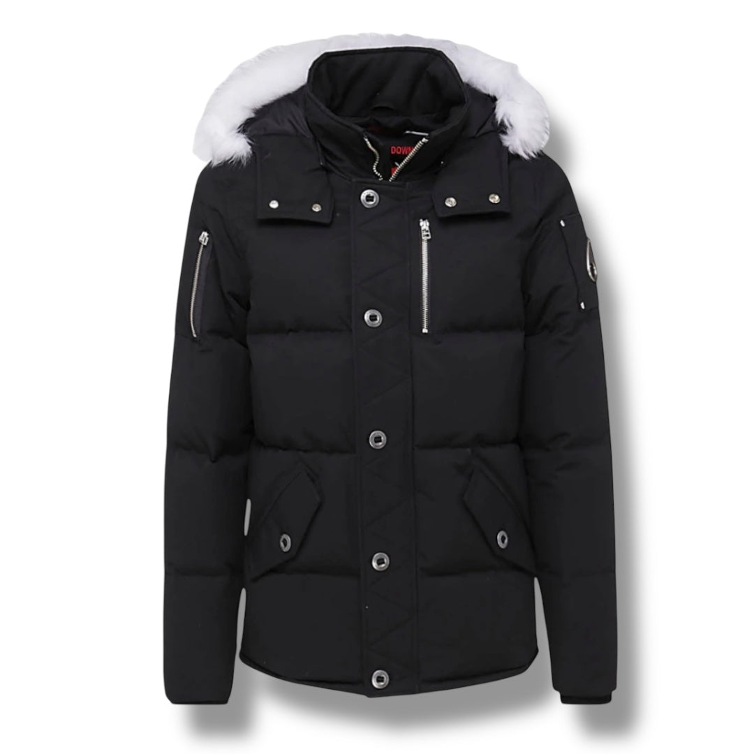 MOOSE KNUCKLES MENS ORIGINAL SHEARLING TRIM 3Q COAT