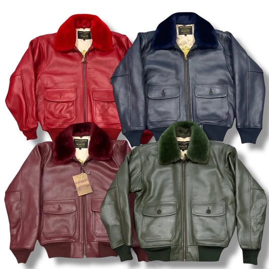 SCHOTT G1S LEATHER JACKET