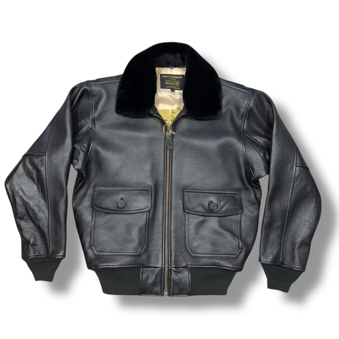 SCHOTT G1S LEATHER JACKET