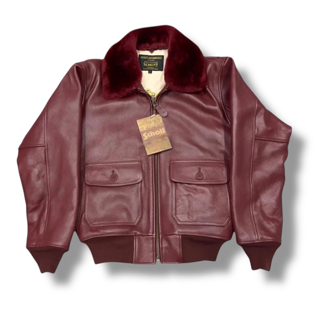 SCHOTT G1S LEATHER JACKET