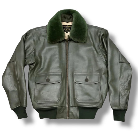 SCHOTT G1S LEATHER JACKET