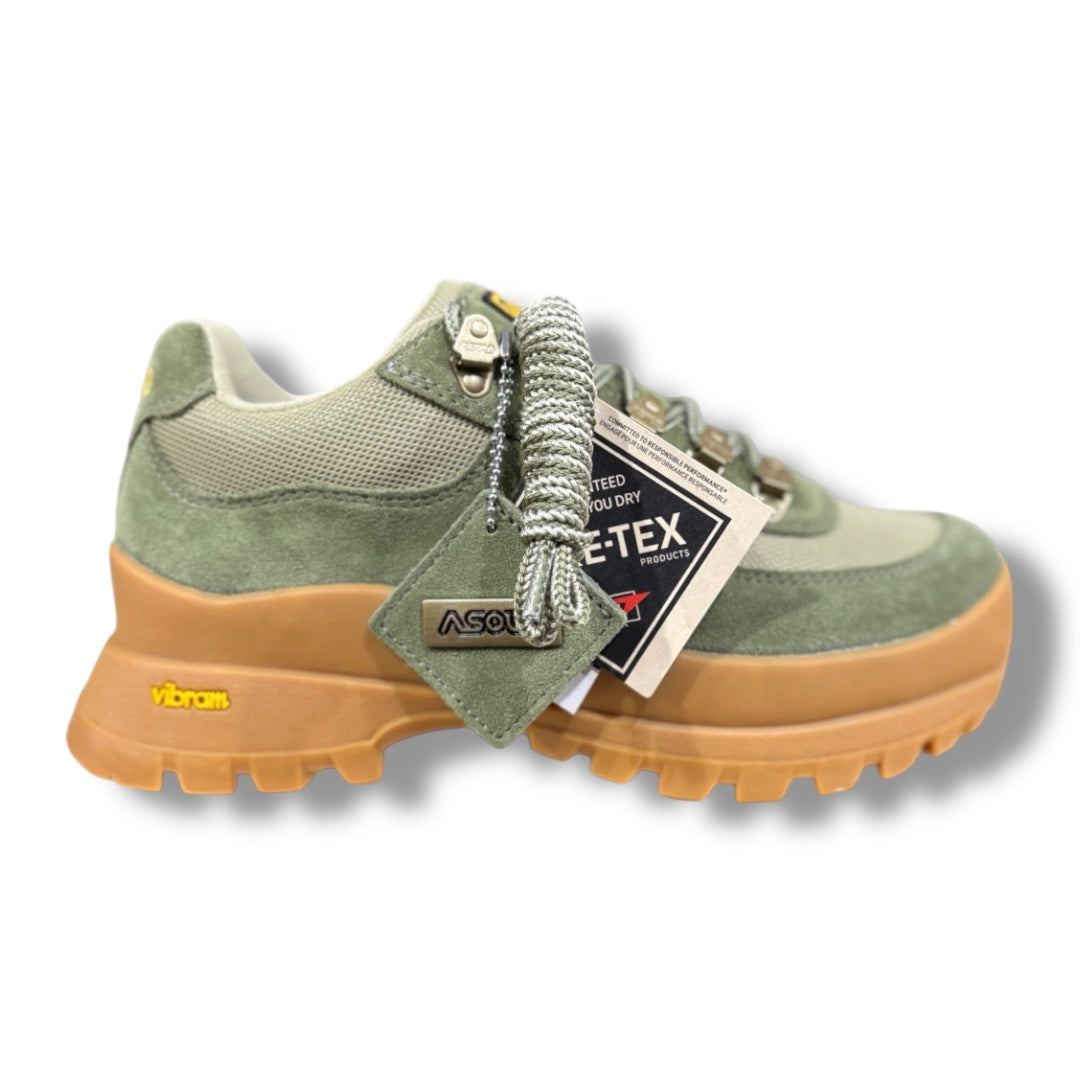 ASOLO TANK GTX BOOTS GREEN-SAND AS-104