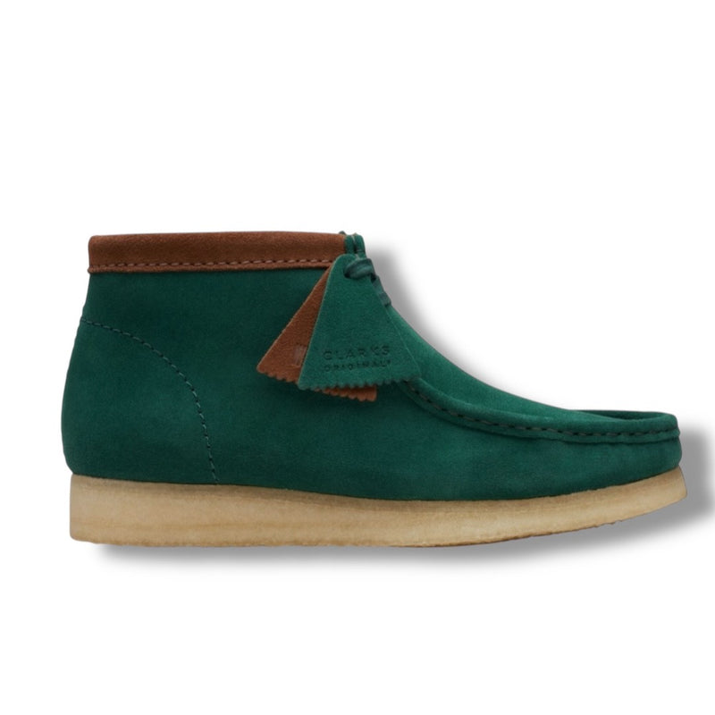 CLARKS SUEDE WALLABEE BOOTS