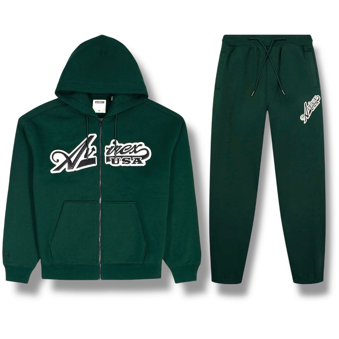 AVIREX SCRIPT SWEATSUIT SETS 44AVF242K41