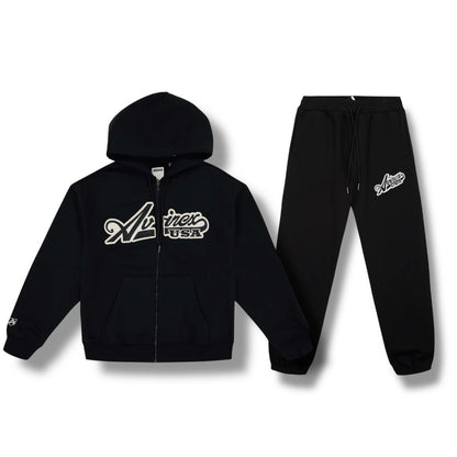 AVIREX SCRIPT SWEATSUIT SETS 44AVF242K41
