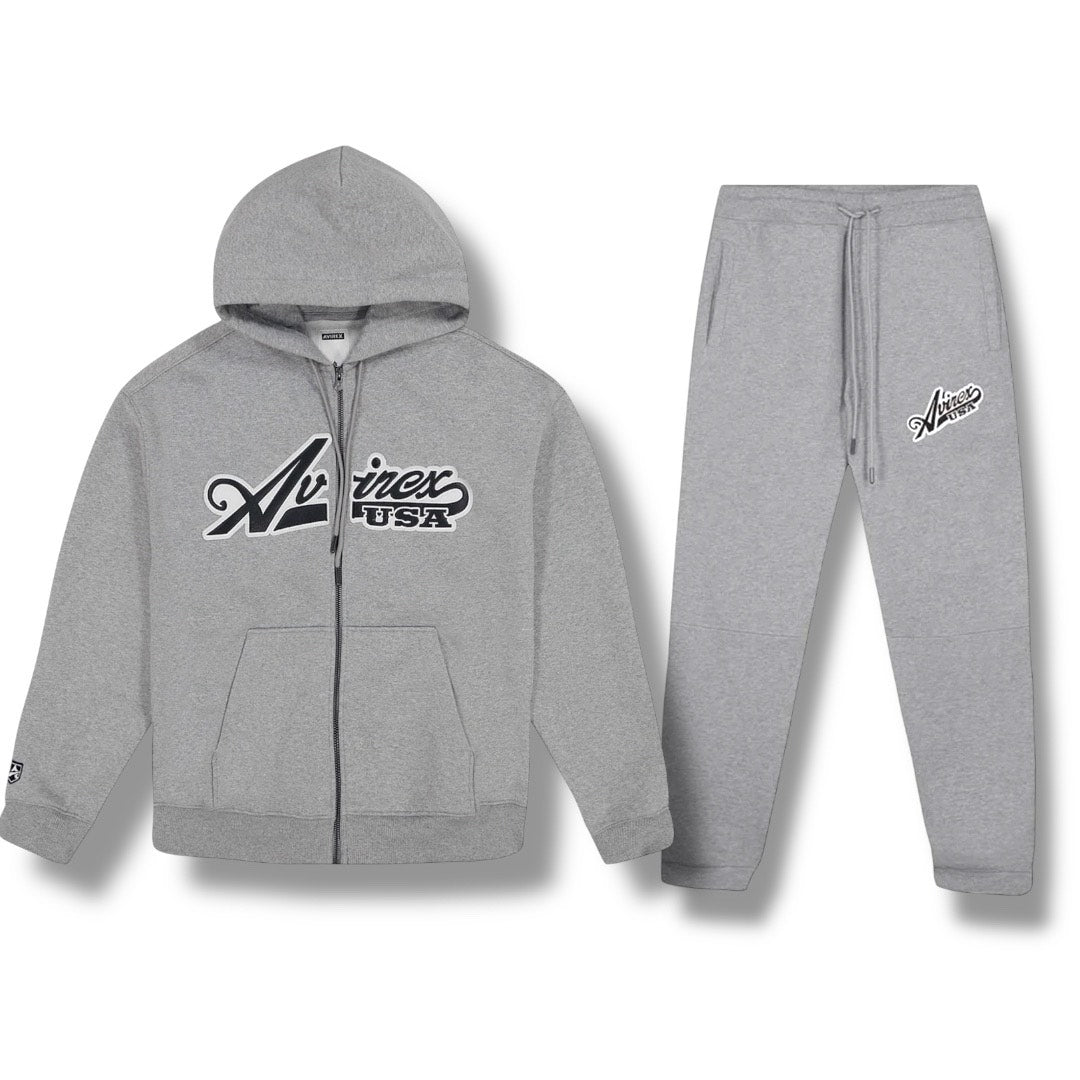 AVIREX SCRIPT SWEATSUIT SETS 44AVF242K41