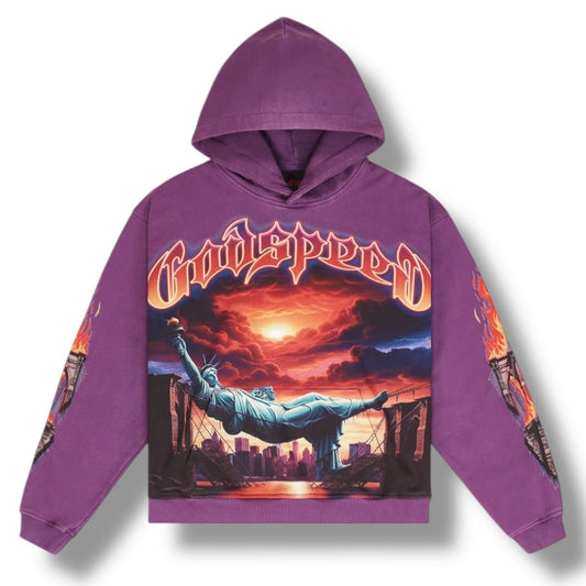 GODSPEED BURNT BRIDGES HOODIE