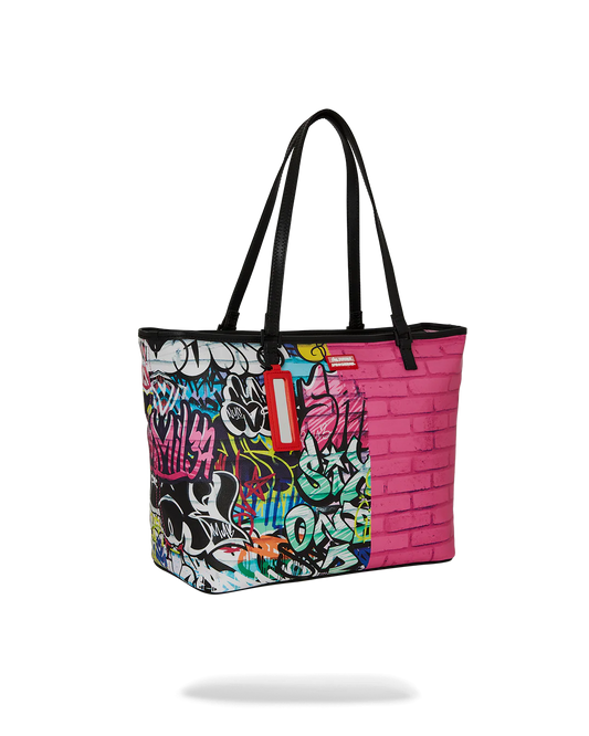 SPRAYGROUND PINK PANTHER PAINTING TOTE BAG 910T7886NSZ