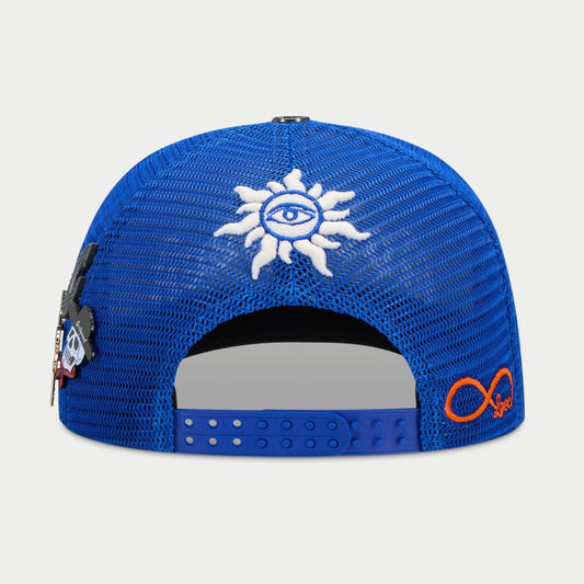 GODSPEED GS FOREVER TRUCKER HAT AZUL (BLUE)