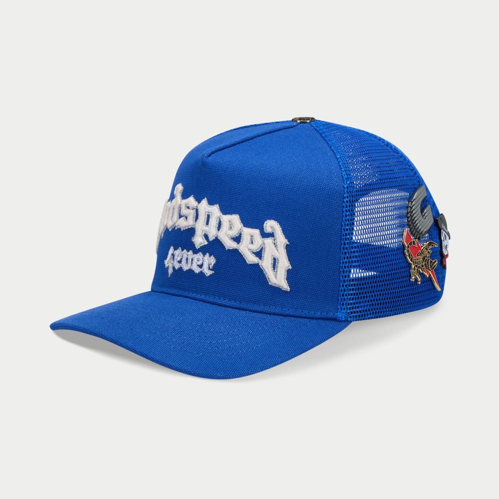 GODSPEED GS FOREVER TRUCKER HAT AZUL (BLUE)