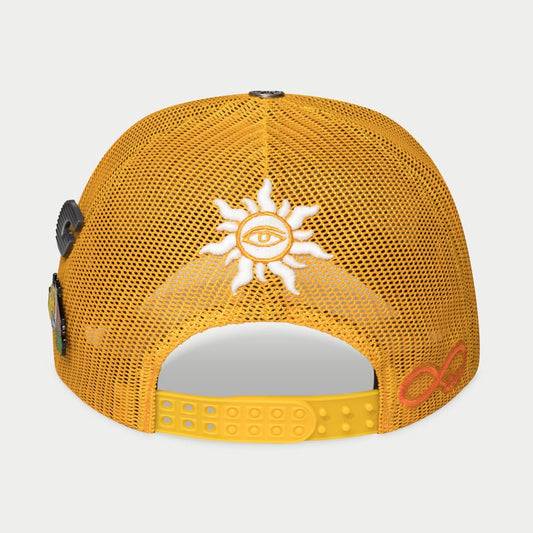 GODSPEED GS Forever Trucker Hat (YELLOW/BLACK)