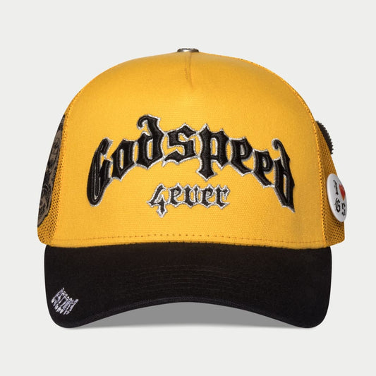 GODSPEED GS Forever Trucker Hat (YELLOW/BLACK)