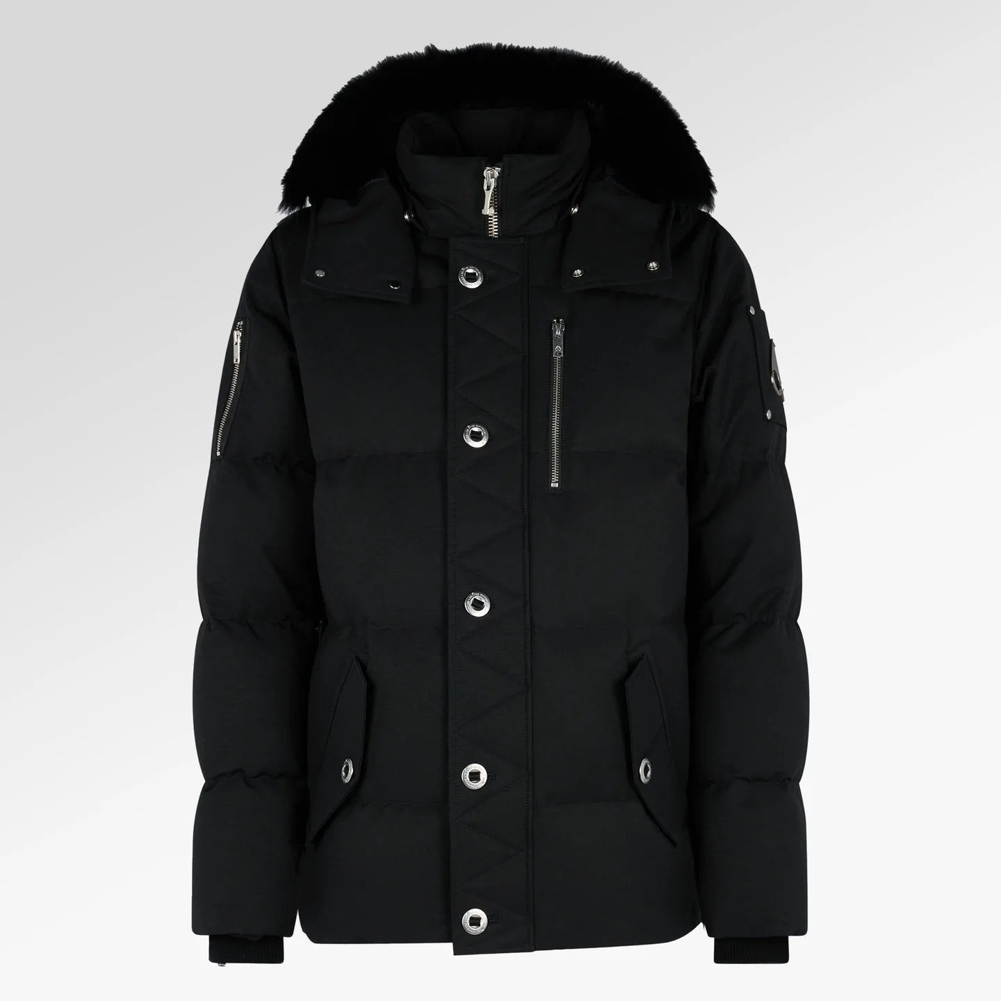 MOOSE KNUCKLE MEN'S ORIGNAL 3Q BLK/BLK FUR