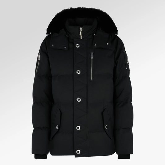 MOOSE KNUCKLE MEN'S ORIGNAL 3Q BLK/BLK FUR