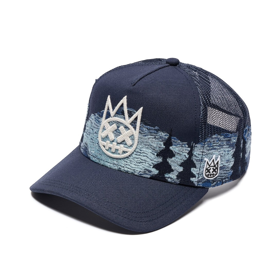 MESH BACK TRUCKER HAT "MOUNTAINS"