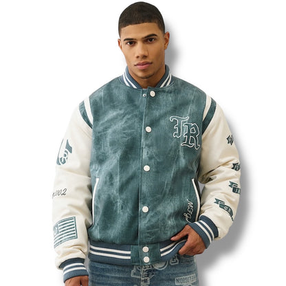 109881 TRUE RELIGION VARSITY JACKET