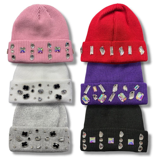 SYNDICATE RHINSTONE BEANIE